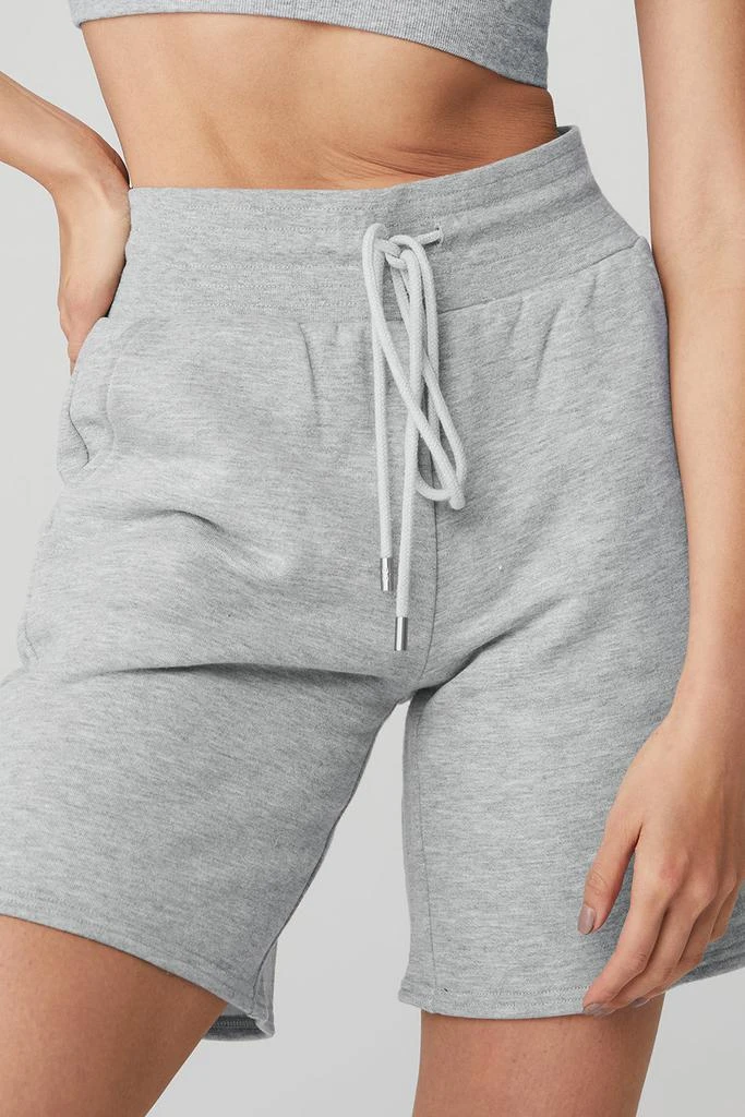 High-Waist Easy Sweat Short - Athletic Heather Grey 商品