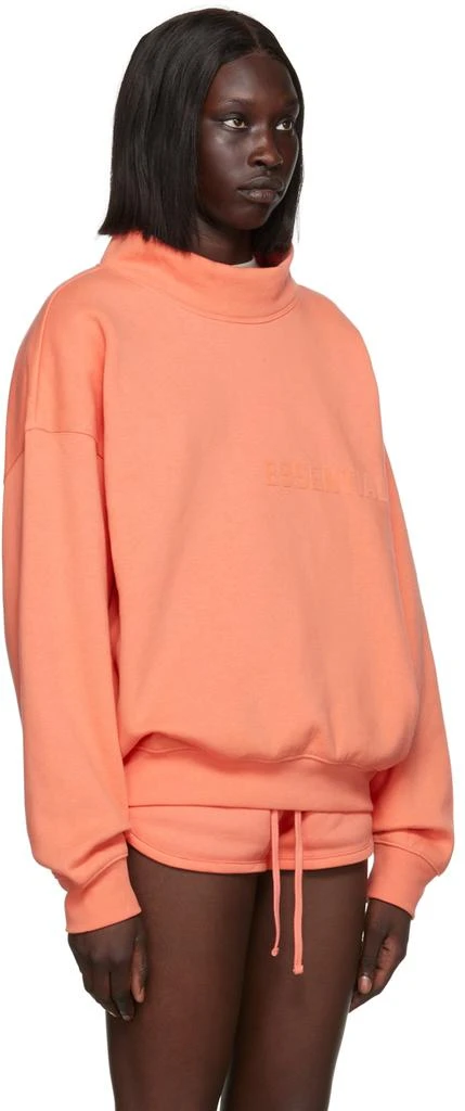 商品Essentials|Pink Mock Neck Sweatshirt,价格¥369,第2张图片详细描述