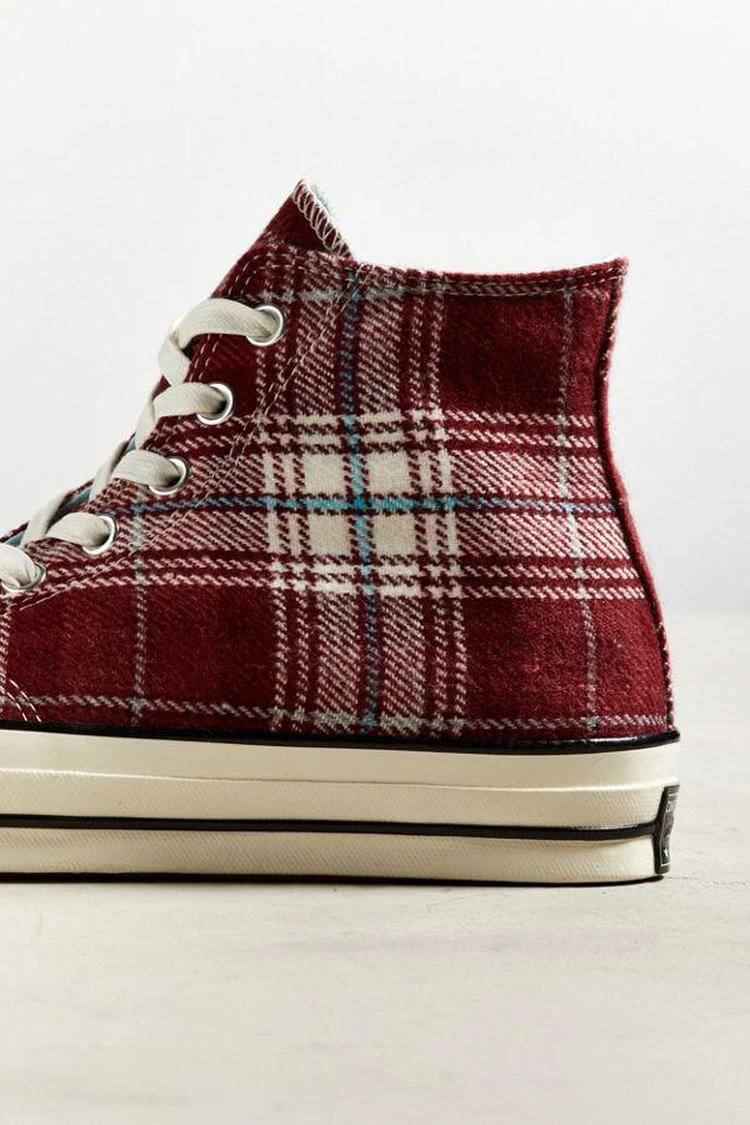 商品Converse|Converse Chuck 70 Elevated Plaid High Top 休闲鞋,价格¥535,第5张图片详细描述