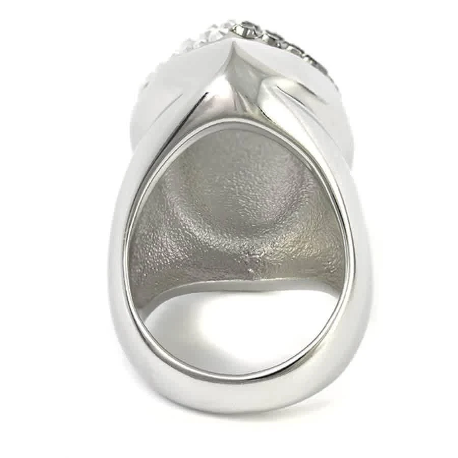 商品Swarovski|Rhodium Plated Kinshasa Ring,价格¥646,第3张图片详细描述