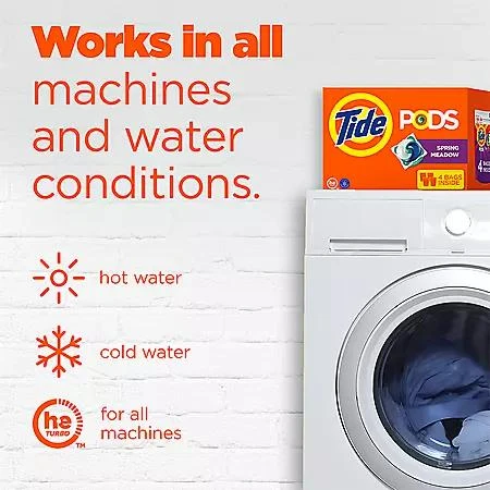 Tide PODS Laundry Detergent Pacs, Spring Meadow, 156 ct. 商品