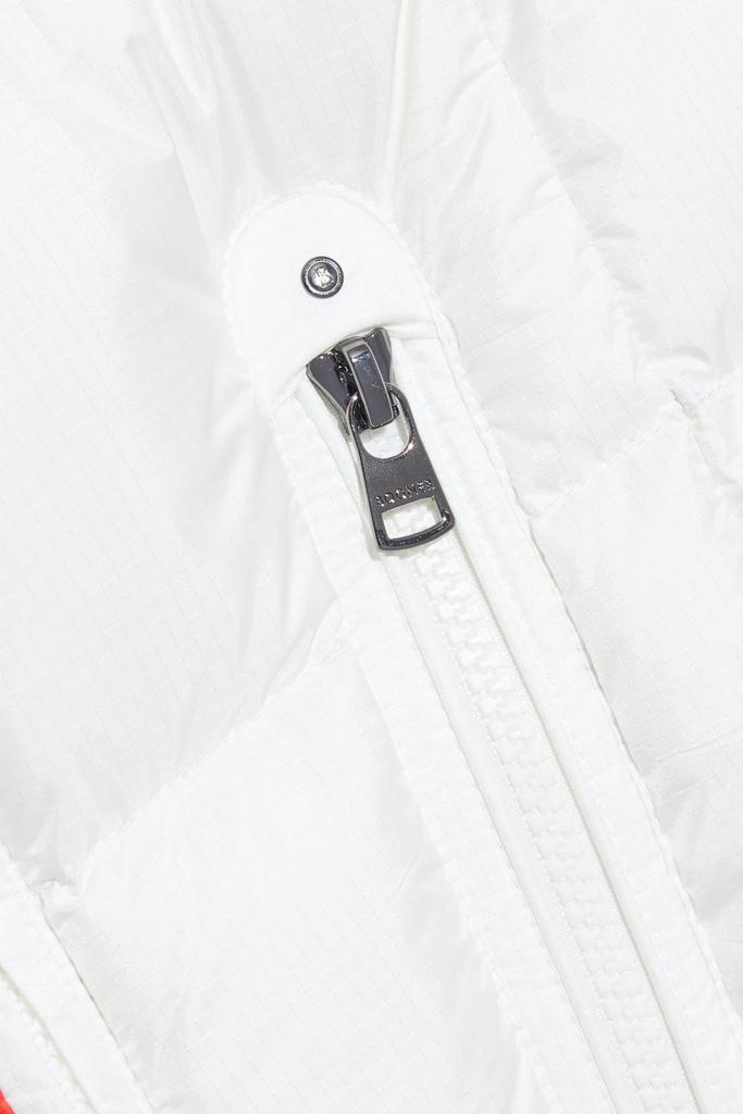 Dena quilted color-block hooded down ski jacket商品第1张图片规格展示