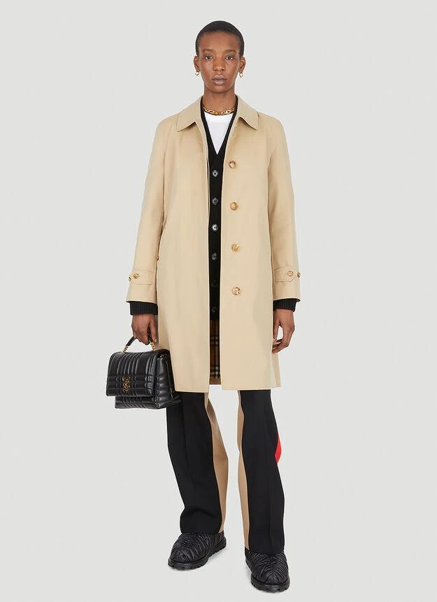 商品Burberry|Pimlico Heritage Car Coat in Beige,价格¥18205,第3张图片详细描述