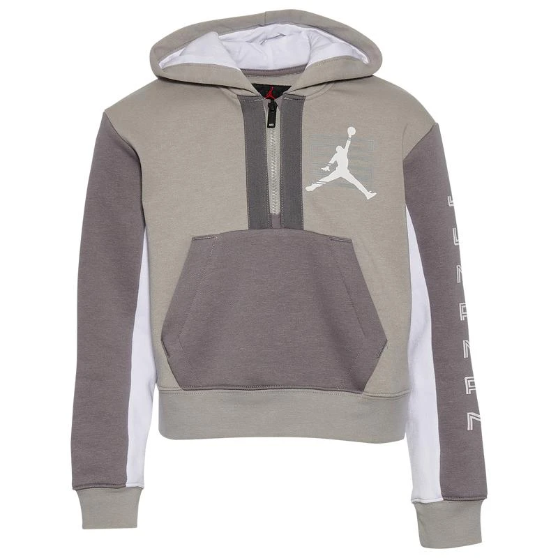 商品Jordan|Jordan Jumpman AJ11 Boxy Pullover - Girls' Grade School,价格¥154,第1张图片