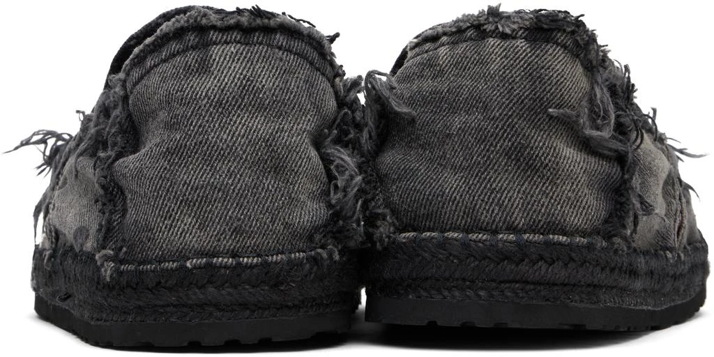 商品Diesel|Black D-Lukas Esp Espadrilles,价格¥1437,第2张图片详细描述