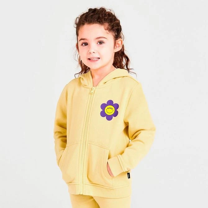 商品Vans|Toddler and Girls' Little Kids' Vans Radically Happy Full-Zip Hoodie,价格¥261,第3张图片详细描述