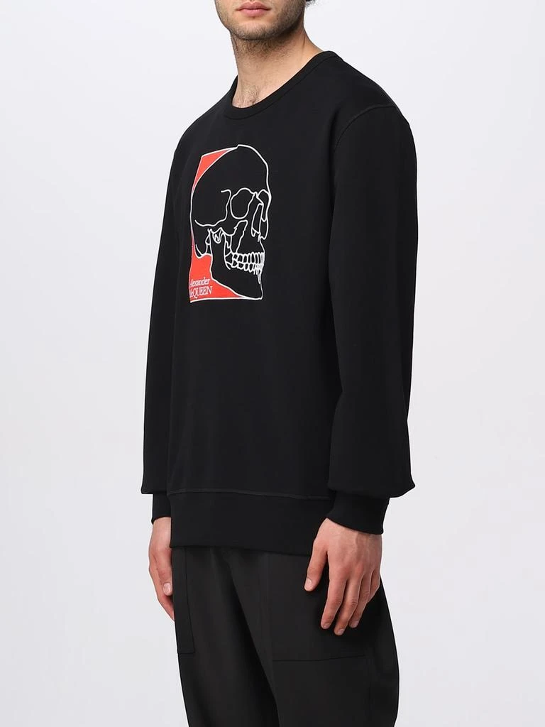 商品Alexander McQueen|Alexander McQueen cotton sweatshirt with Skull print,价格¥2735,第4张图片详细描述