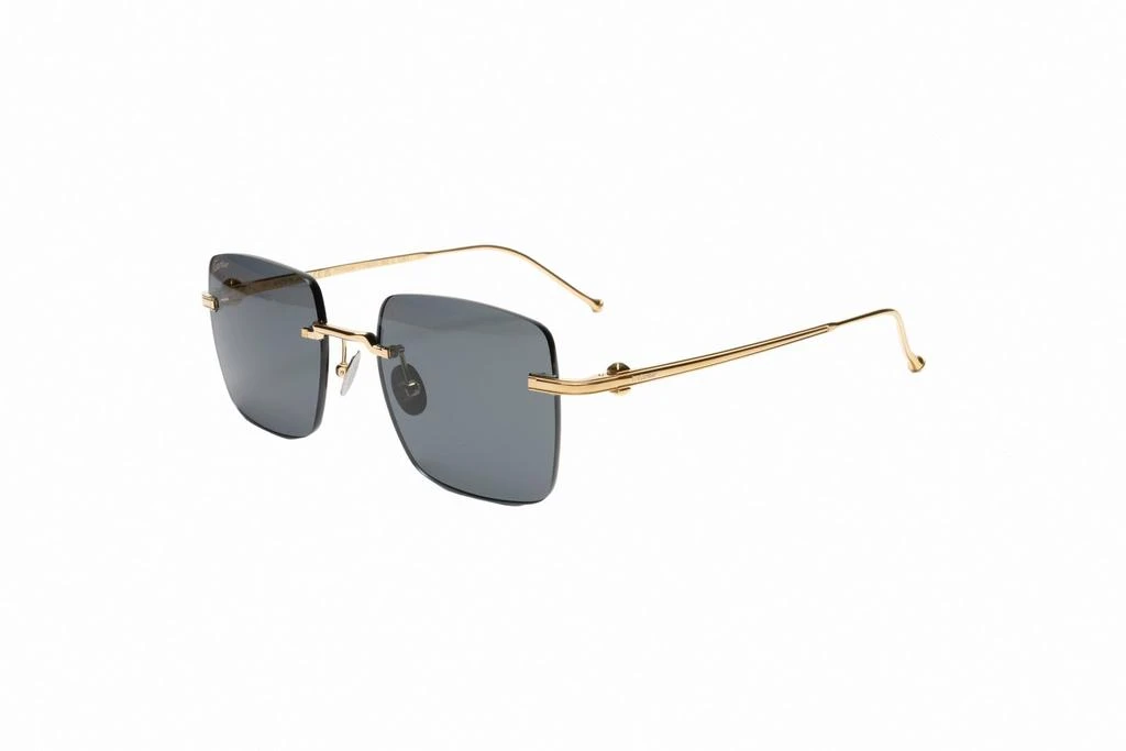 商品Cartier|Cartier Square Rimless Sunglasses,价格¥9662,第2张图片详细描述