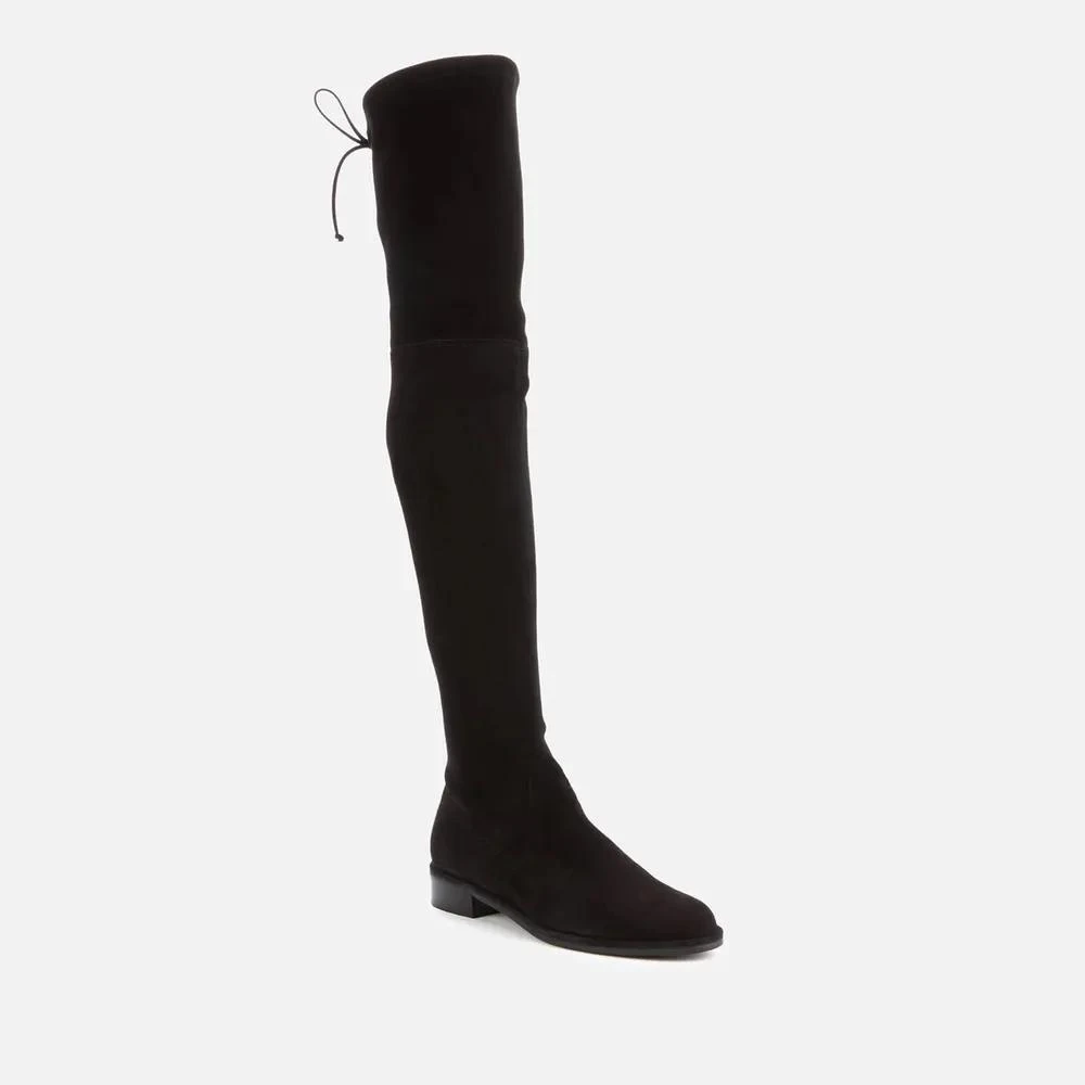 商品Stuart Weitzman|Stuart Weitzman Women's Lowland Suede Over The Knee Flat Boots,价格¥2230,第2张图片详细描述