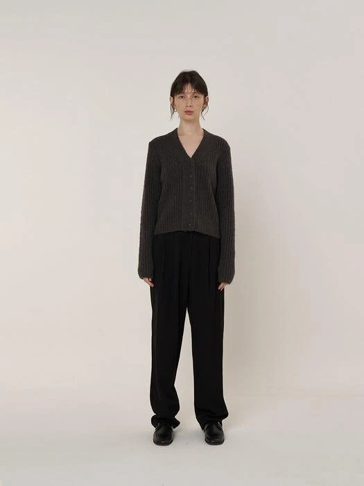 商品PLAMM|Ron Pin Tuck Pants_Black,价格¥1111,第1张图片