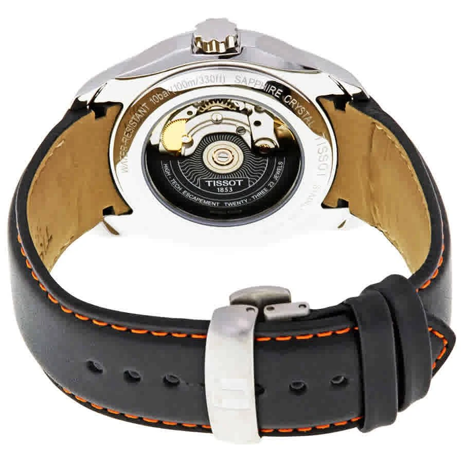 商品Tissot|男式 天梭 Couturier系列 自动黑色表盘手表,价格¥1870,第3张图片详细描述