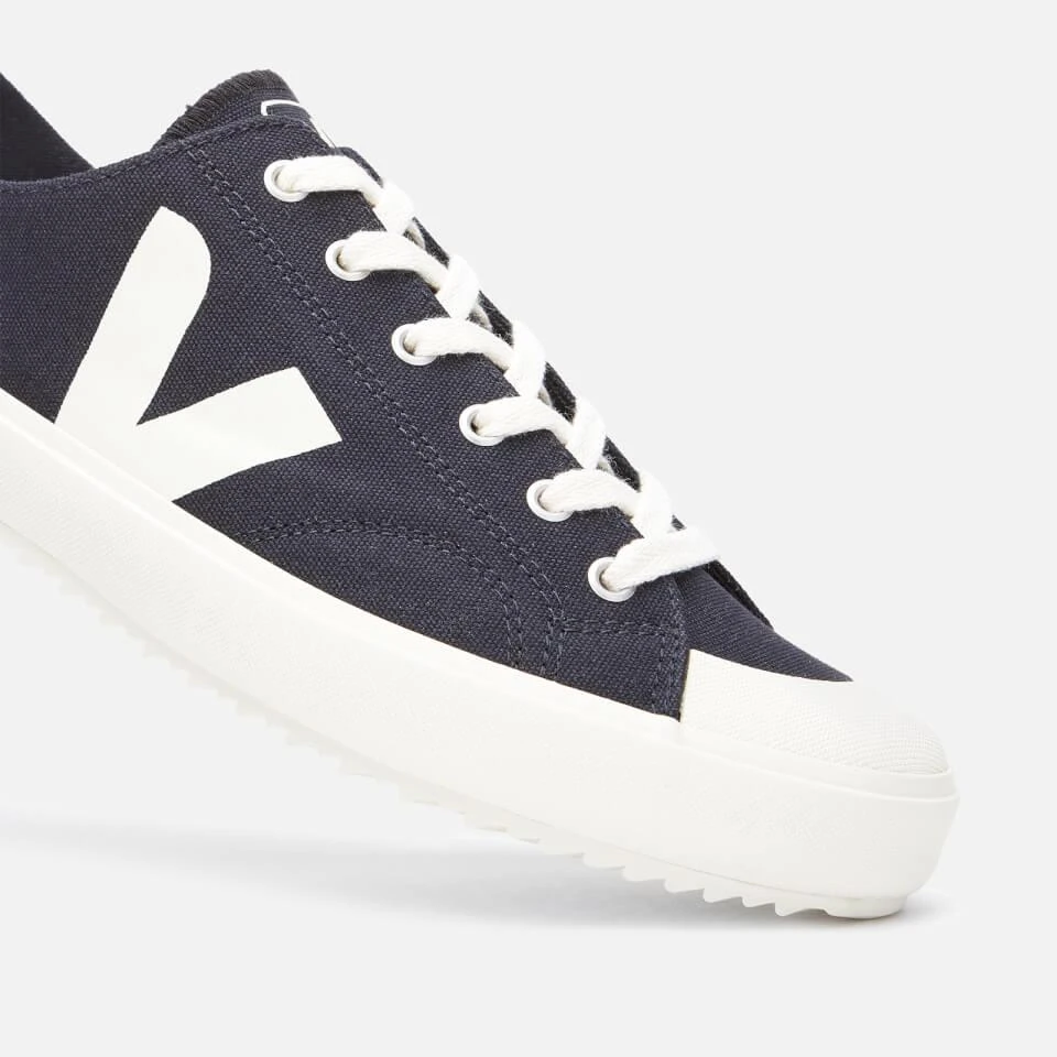 商品Veja|VEJA MEN'S NOVA CANVAS LOW TOP TRAINERS - BLACK PIERRE,价格¥562,第4张图片详细描述