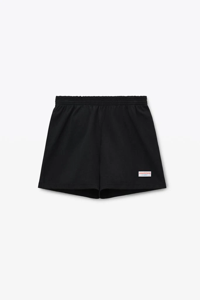 商品Alexander Wang|UNISEX SHORT IN COTTON JERSEY,价格¥338,第3张图片详细描述