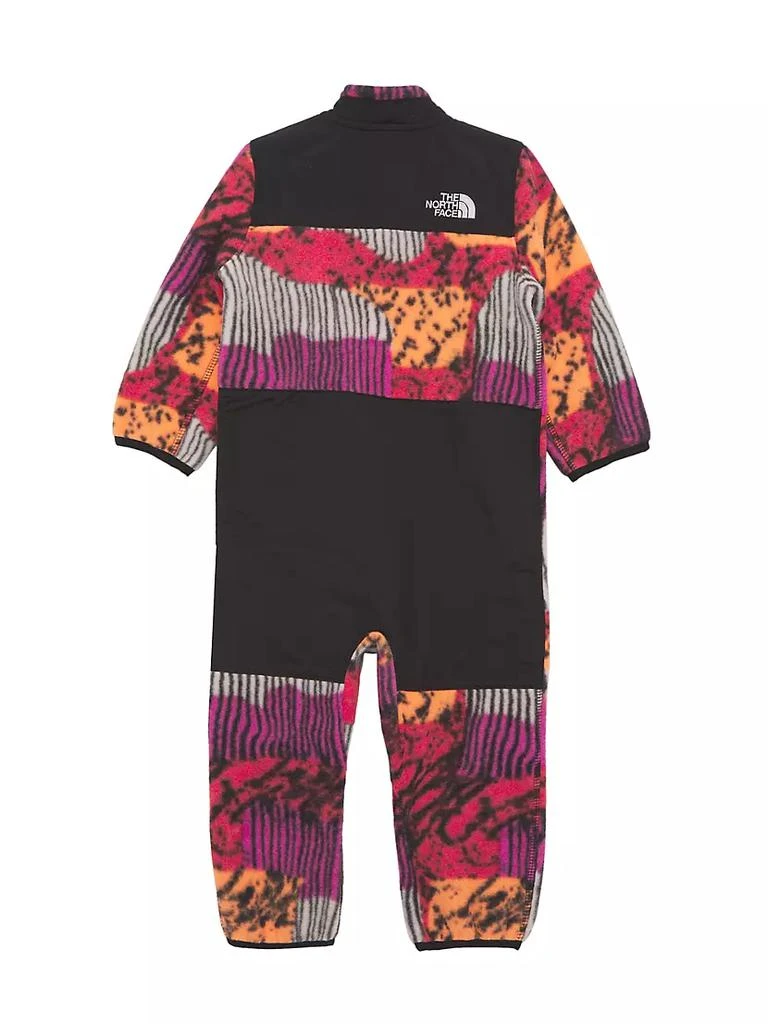 商品The North Face|Baby's Denali Fleece Printed One-Piece Coveralls & Mittens Set,价格¥917,第2张图片详细描述