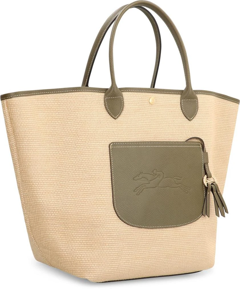 商品Longchamp|Longchamp L Le Pliage Raffia Tote Bag,价格¥3135,第3张图片详细描述