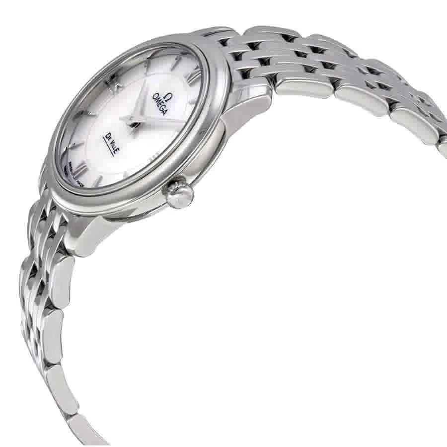 商品Omega|De Ville Prestige Mother of Pearl Dial Ladies Watch 424.10.27.60.05.001,价格¥14208,第2张图片详细描述