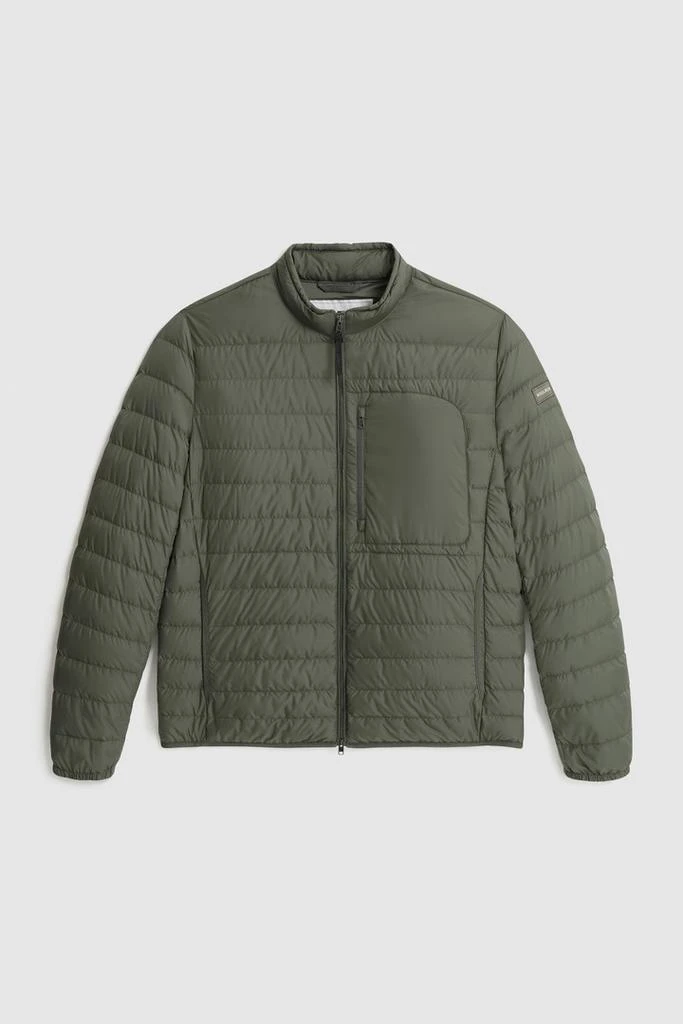 商品Woolrich|Bering Quilted Jacket - Men - Green,价格¥2826,第2张图片详细描述