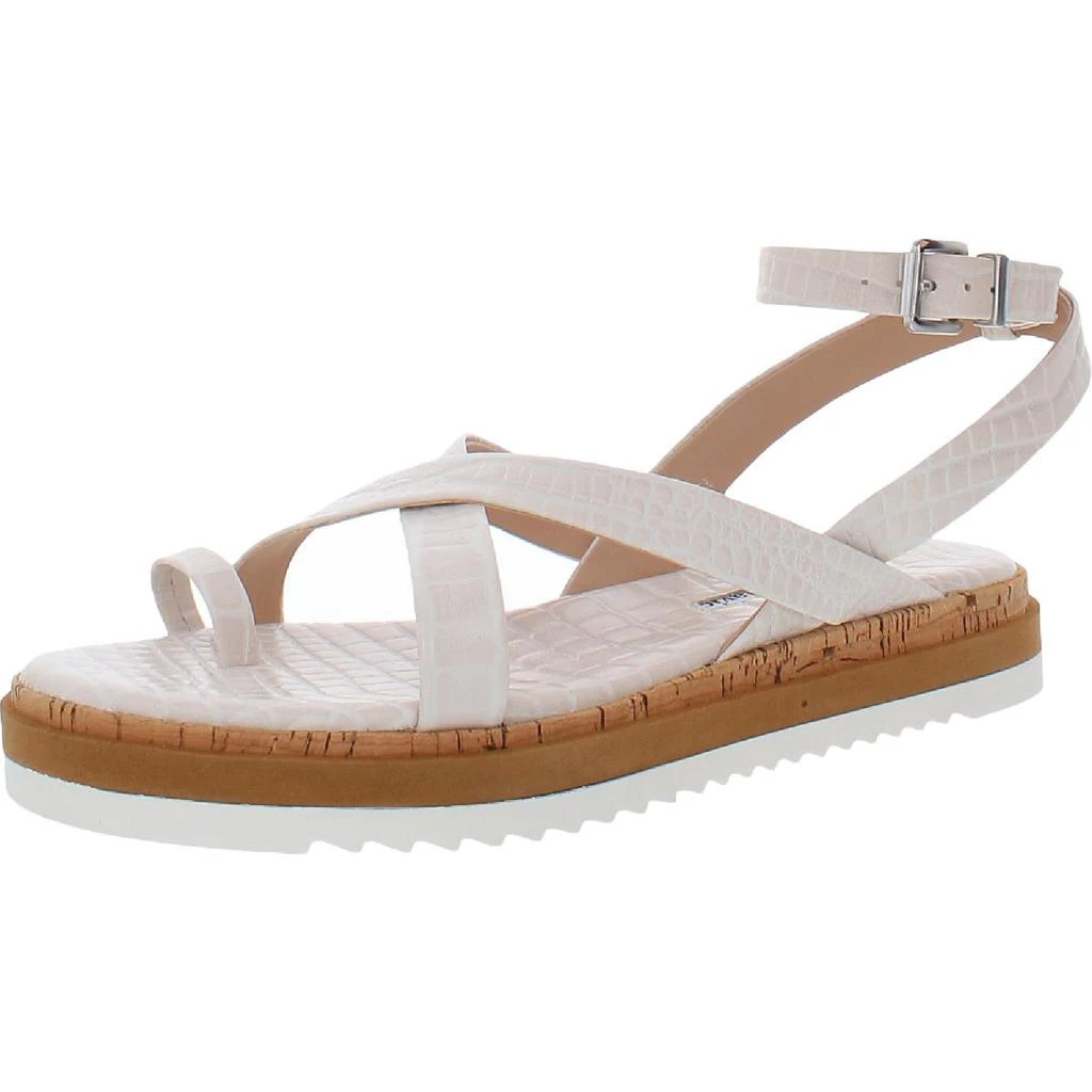商品Charles David|Charles David Womens Chance Leather Crocodile Print Slingback Sandals,价格¥269,第3张图片详细描述