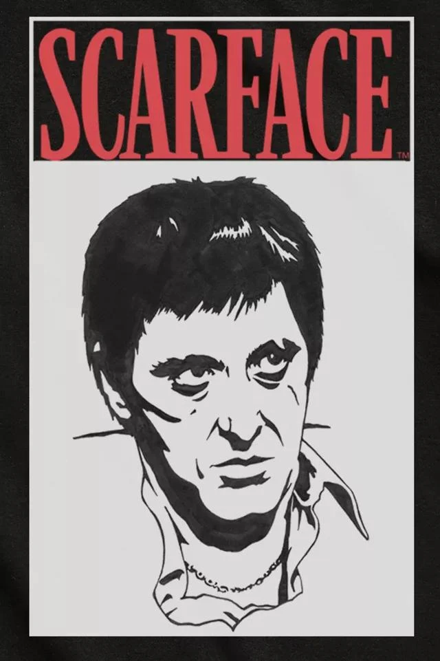 商品Urban Outfitters|Scarface Tony Montana Tee,价格¥151,第2张图片详细描述