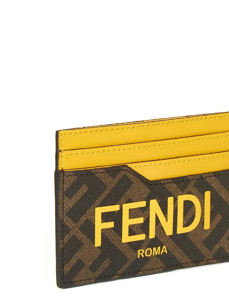 商品Fendi|Fendi Logo Printed Card Holder,价格¥2056,第4张图片详细描述
