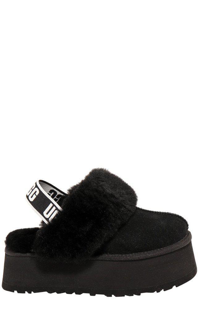 商品UGG|UGG Shearling Platform Slingback Slippers,价格¥915,第1张图片