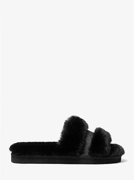 商品Michael Kors|Scarlett Faux Fur Slide Sandal,价格¥218,第2张图片详细描述