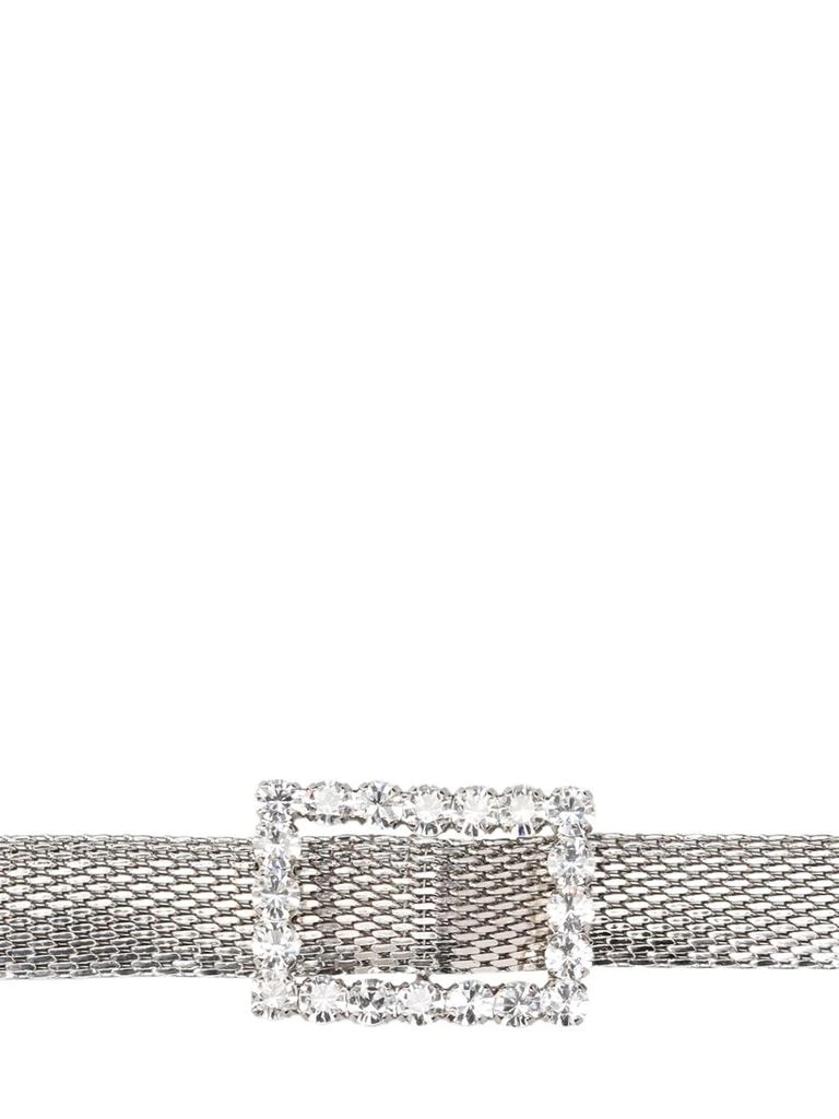 商品Alessandra Rich|Chain Belt W/ Crystal Buckle,价格¥1255,第2张图片详细描述