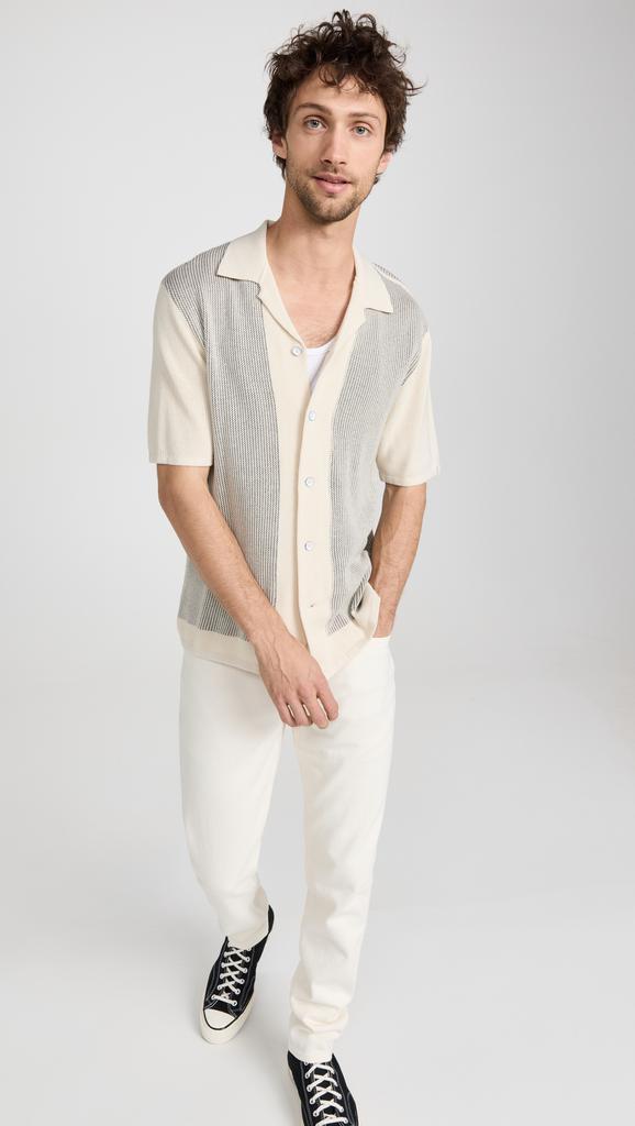 商品Rag & Bone|Rag & Bone Harvey Knit Camp Shirt,价格¥1850,第7张图片详细描述