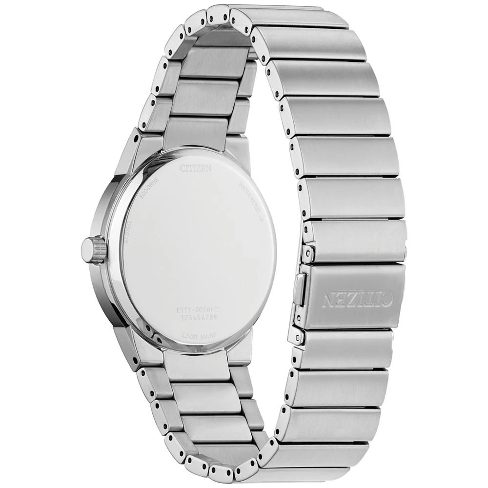 商品Citizen|Eco-Drive Men's Modern Axiom Stainless Steel Bracelet Watch 40mm,价格¥1682,第3张图片详细描述