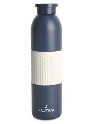 商品Nautica|Rudder Double-Wall Stainless Steel Water Bottle,价格¥40,第1张图片