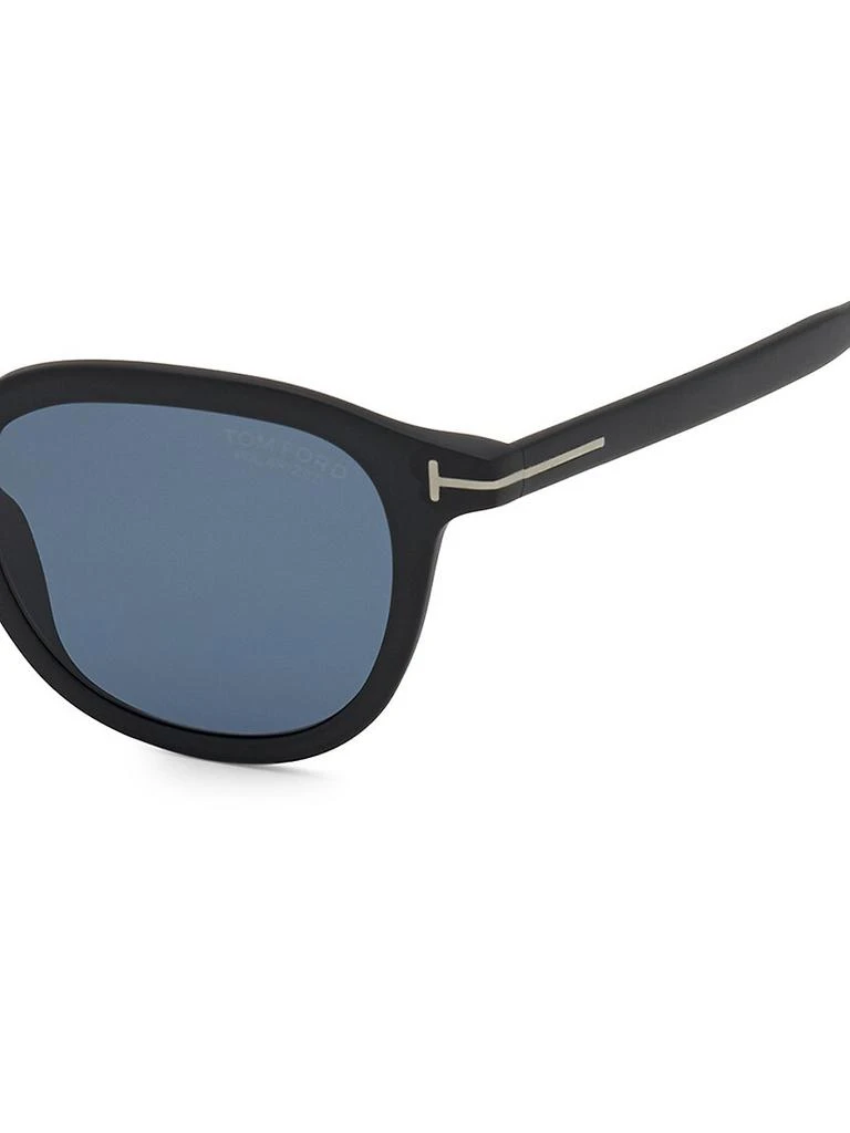 商品Tom Ford|54MM Plastic Round Sunglasses,价格¥3584,第5张图片详细描述