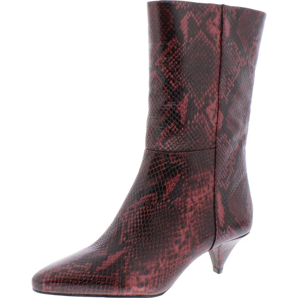 商品Vince Camuto|Vince Camuto Womens Rastel Solid Embossed Mid-Calf Boots,价格¥149,第1张图片