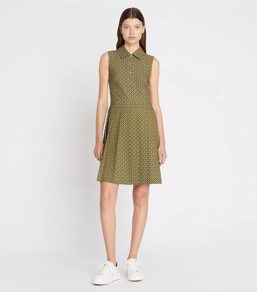 商品Tory Burch|Printed Pleated Golf Dress,价格¥1240,第2张图片详细描述