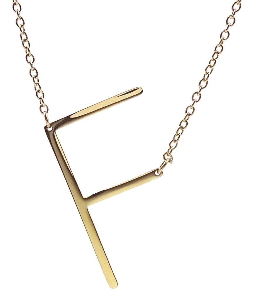 商品Savvy Cie Jewels|1" 18K Gold Plated Necklace,价格¥160,第1张图片