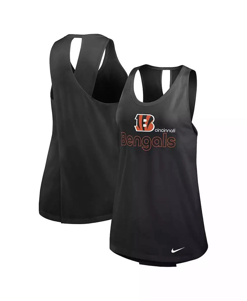 商品NIKE|Women's Black Cincinnati Bengals Performance Tank Top,价格¥342,第1张图片