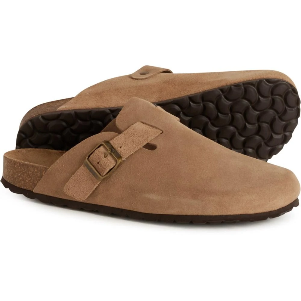 商品BIO GREEN|BIO GREEN Made in Spain Buckle Clogs - Suede (For Men),价格¥179,第1张图片