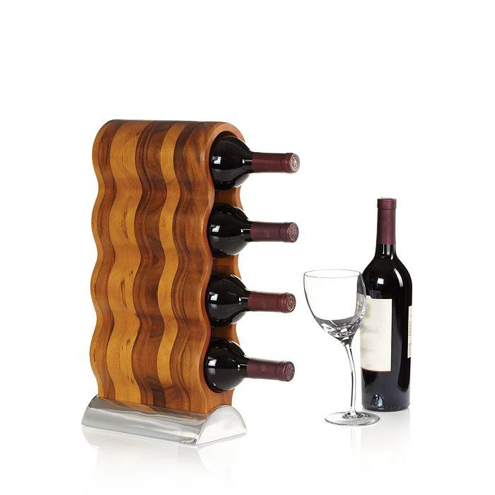 商品Nambé|Gourmet Bar Curvo Wine Rack,价格¥1493,第1张图片详细描述