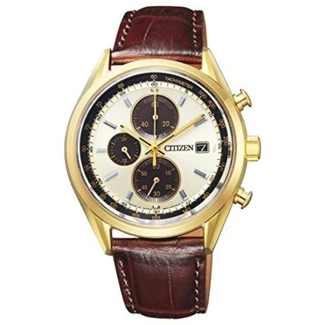 商品Citizen|Eco-Drive Chronograph Champagne Dial Men's Watch CA0452-01P,价格¥1637,第1张图片