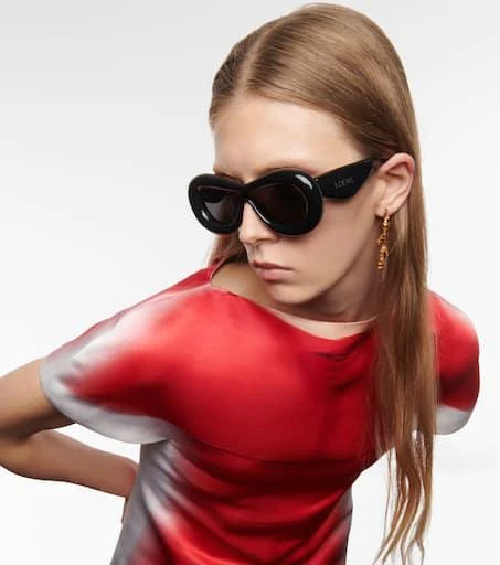 Inflated oval sunglasses 商品