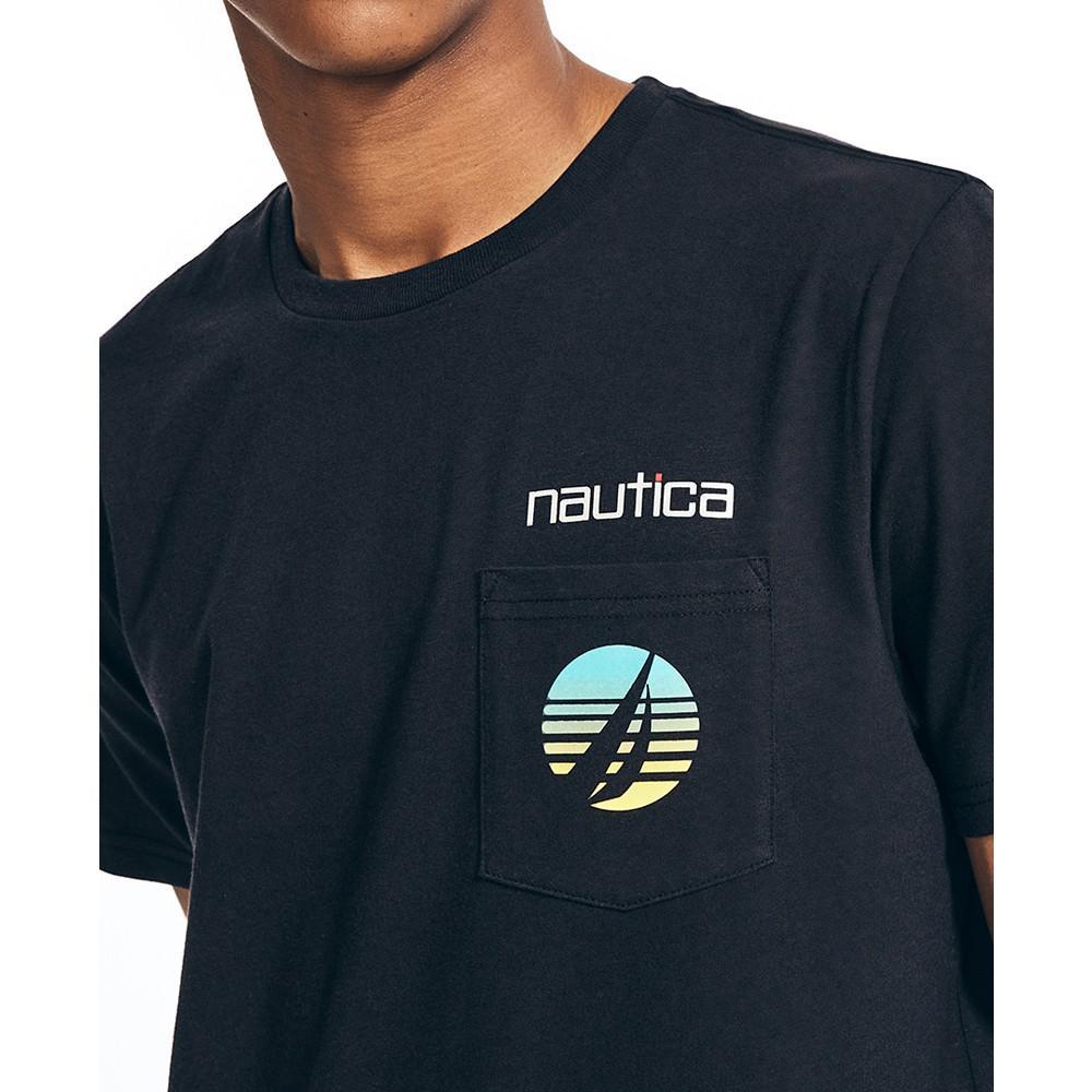 商品Nautica|Men's Sustainably Crafted Logo Pocket T-shirt,价格¥194,第6张图片详细描述