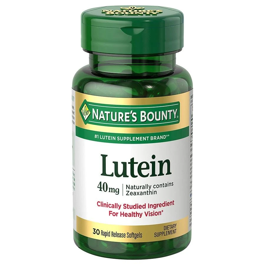 商品Nature's Bounty|Lutein Softgels 40 mg,价格¥251,第1张图片