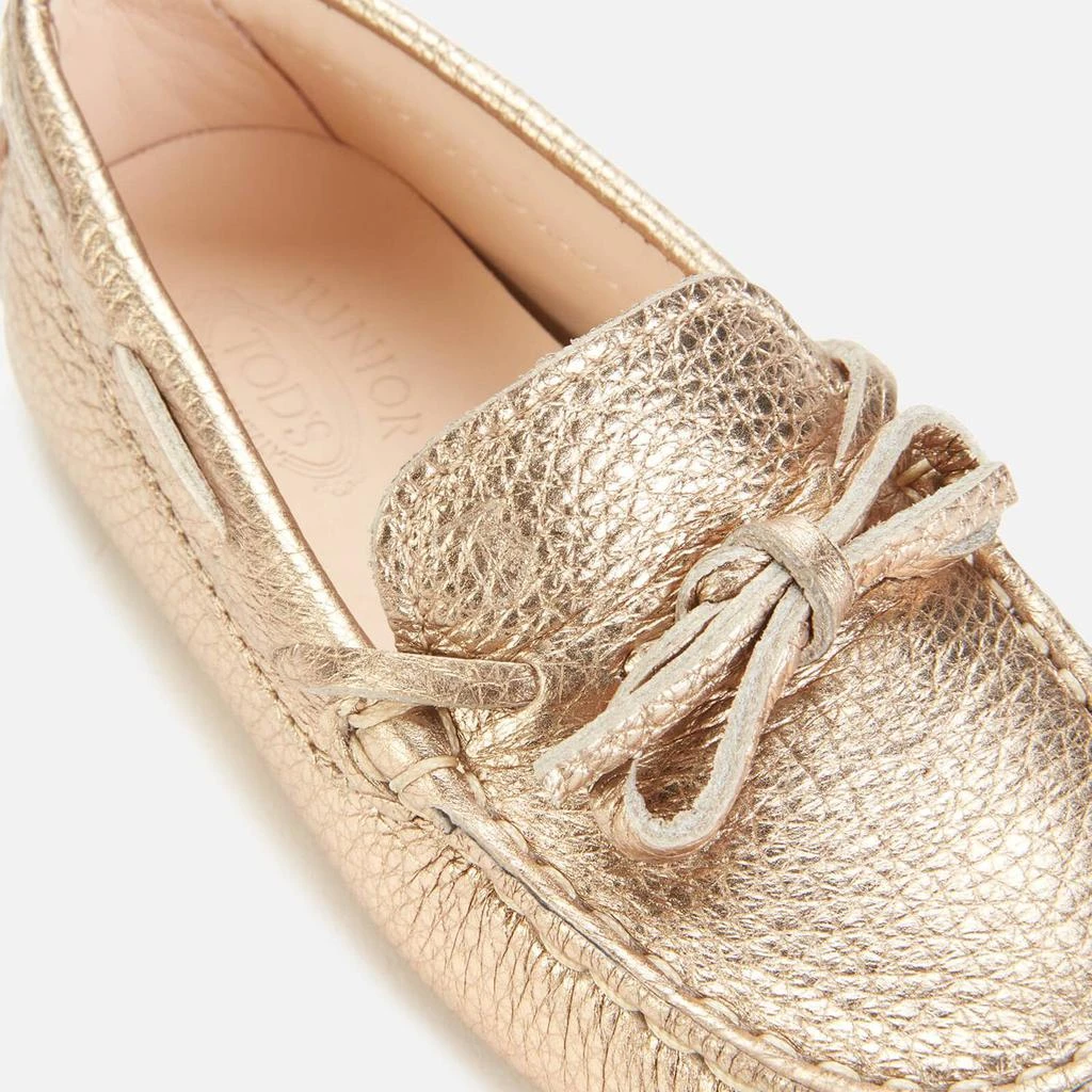 商品Tod's|Tods Toddlers' Suede Mocassin Loafers - Shimmer,价格¥442,第4张图片详细描述