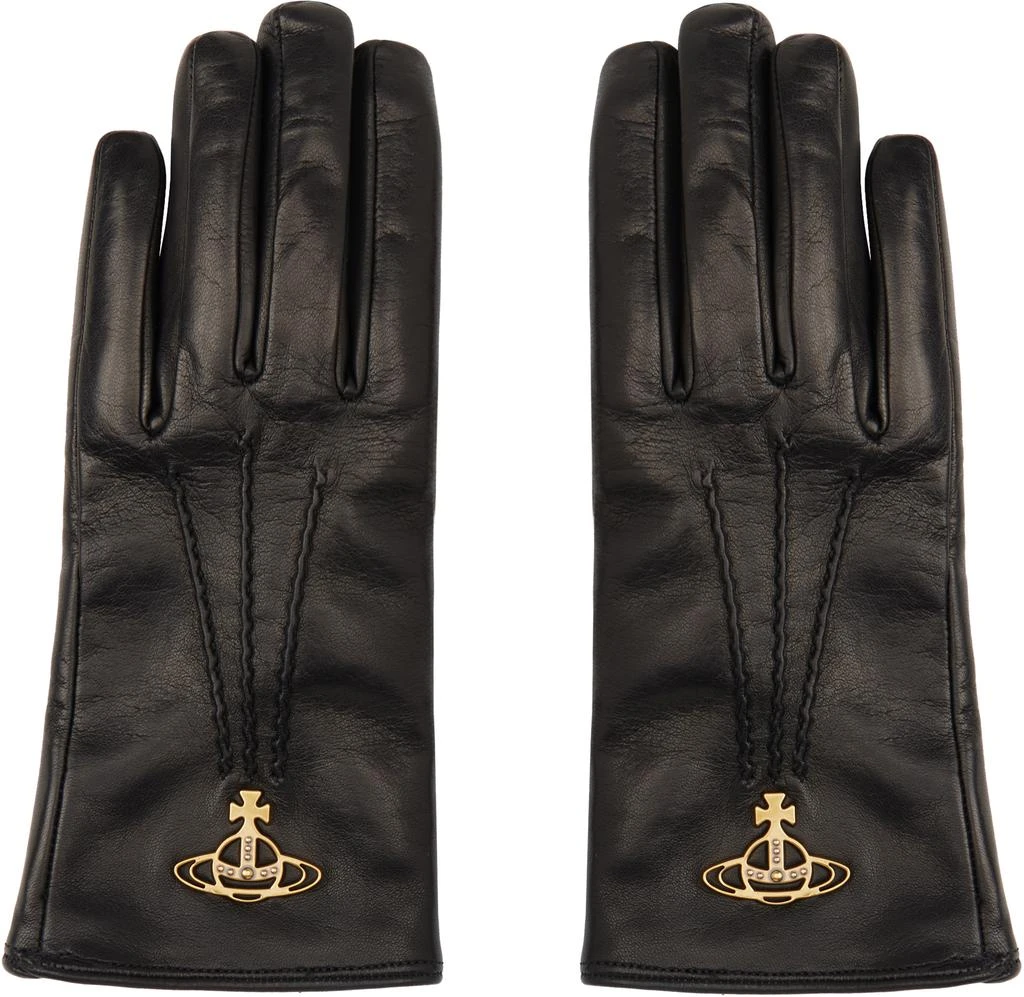 商品Vivienne Westwood|Black Classic Gloves,价格¥2349,第1张图片