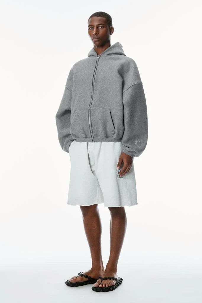 商品Alexander Wang|男士 星形拉链连帽衫，采用密集抓绒制成,价格¥3727,第5张图片详细描述