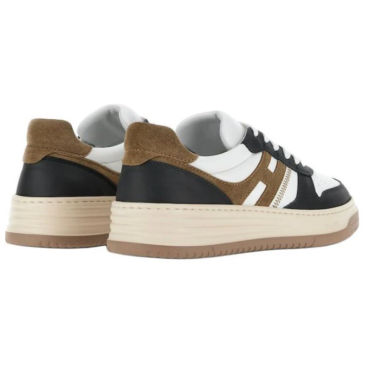 商品[国内直发] hogan|H630 皮革 圆头系带 生活休闲鞋 男款 黑色,价格¥2658,第5张图片详细描述