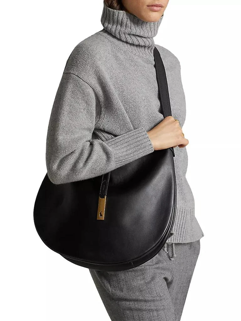 Large Leather Shoulder Bag 商品