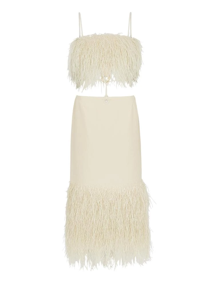 商品Jacquemus|La Robe Raphia cotton-blend canvas dress,价格¥8338,第1张图片