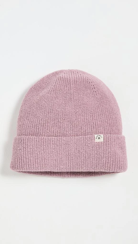 商品Madewell|Madewell (Re)sourced Cotton Cuffed Beanie,价格¥130,第2张图片详细描述