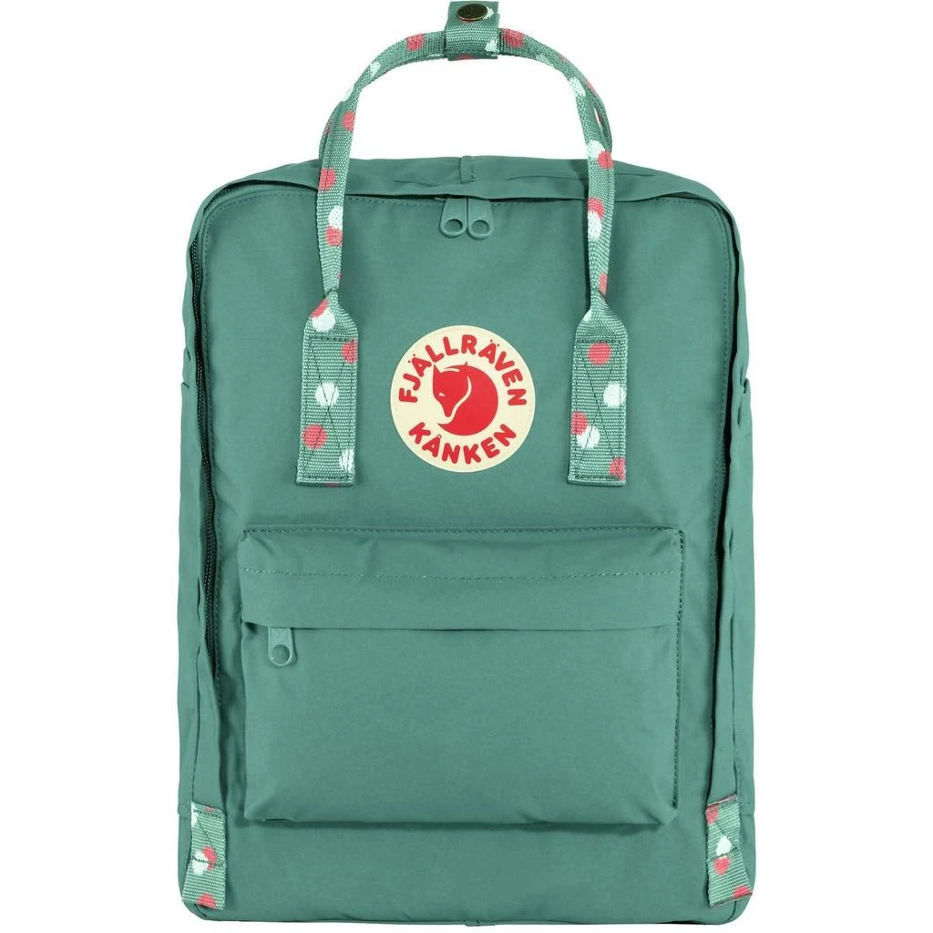 商品Fjällräven|Unisex Kanken Backpack In Frost Green-Confetti Pattern,价格¥551,第1张图片