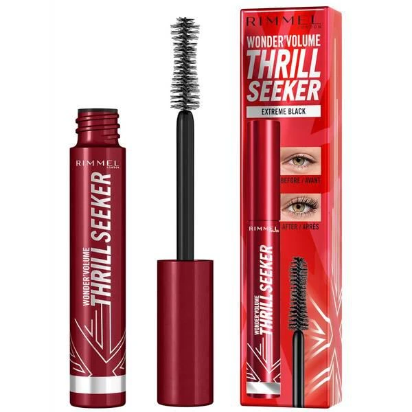商品Rimmel|Rimmel Volume Thrill Seeker Mascara - Extreme Black 8ml,价格¥123,第1张图片